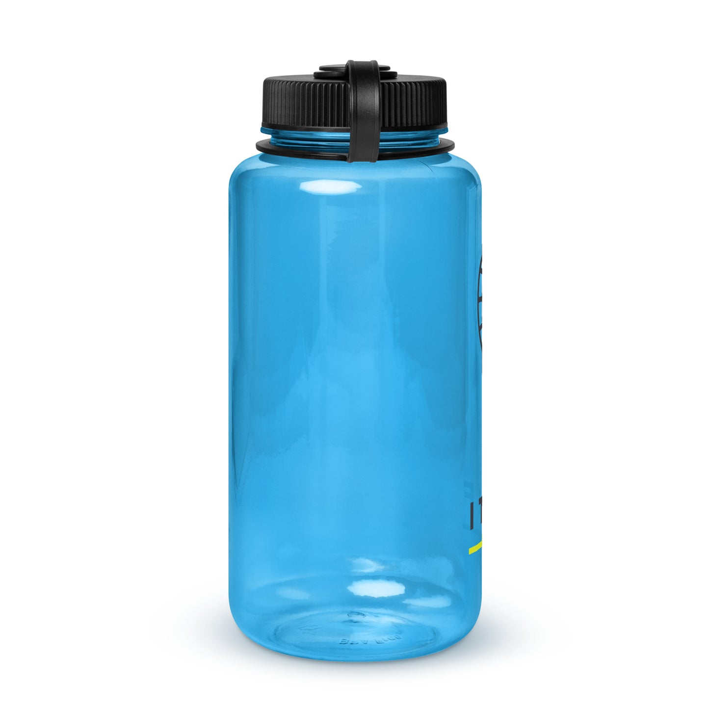 ITHF wide mouth plastic water bottle