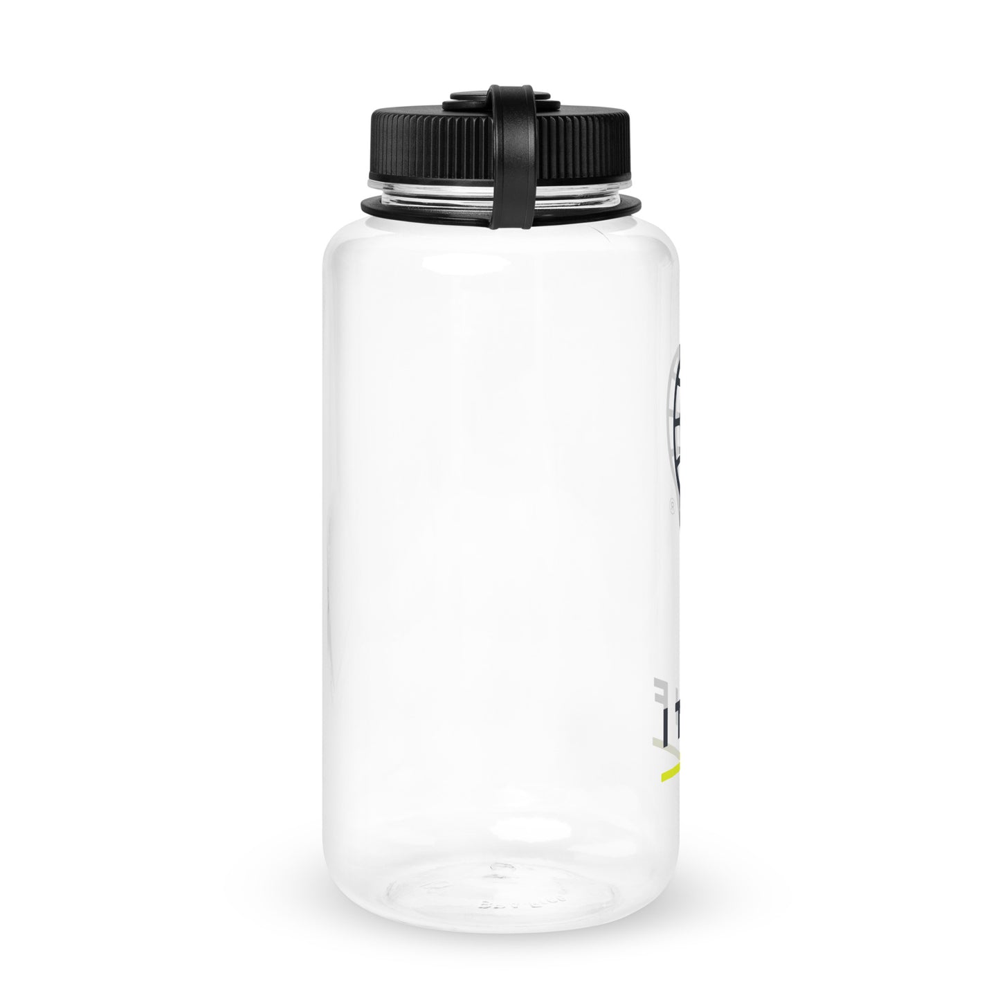 ITHF wide mouth plastic water bottle