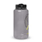 ITHF racquet wide mouth plastic water bottle