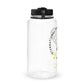 ITHF racquet wide mouth plastic water bottle